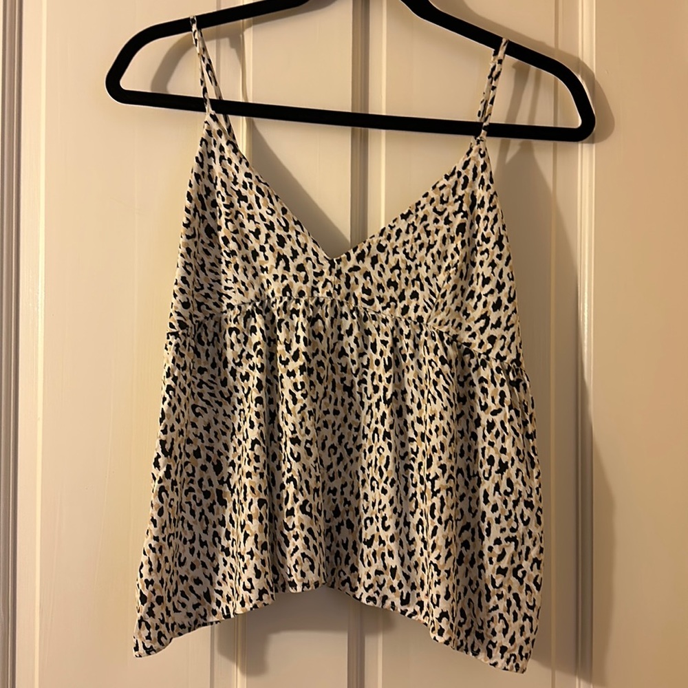 Volcom Sorry Babe Cheetah Tank